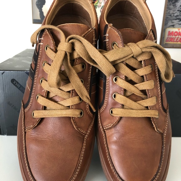 Steve Madden Hansom Tan Leather Lace Up Size 9 - Picture 6 of 8